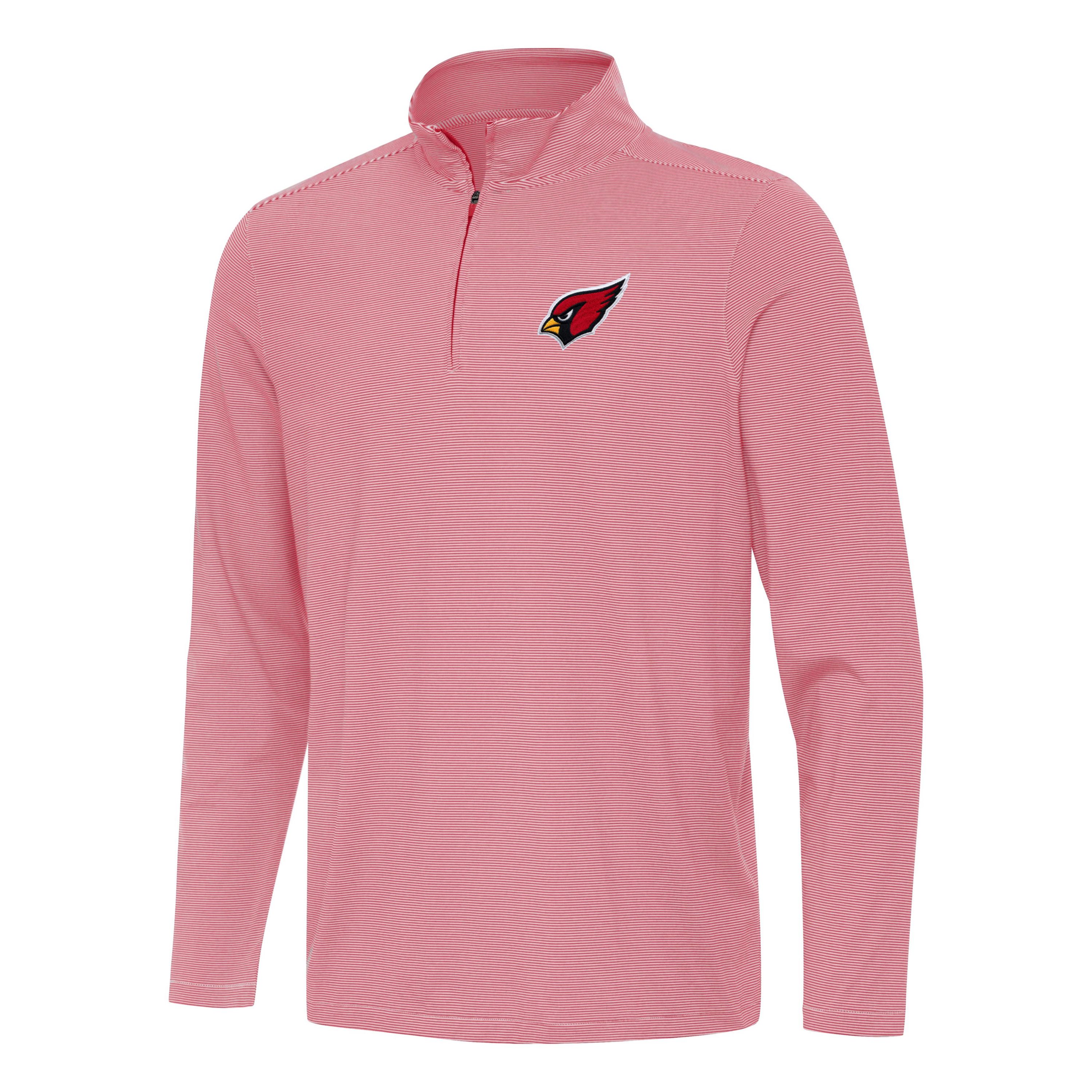 Antigua NFL Arizona Cardinals Mens Twine 1/4 Zip Pullover