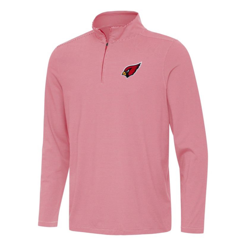 Antigua NFL Arizona Cardinals Mens Twine 1/4 Zip Pullover