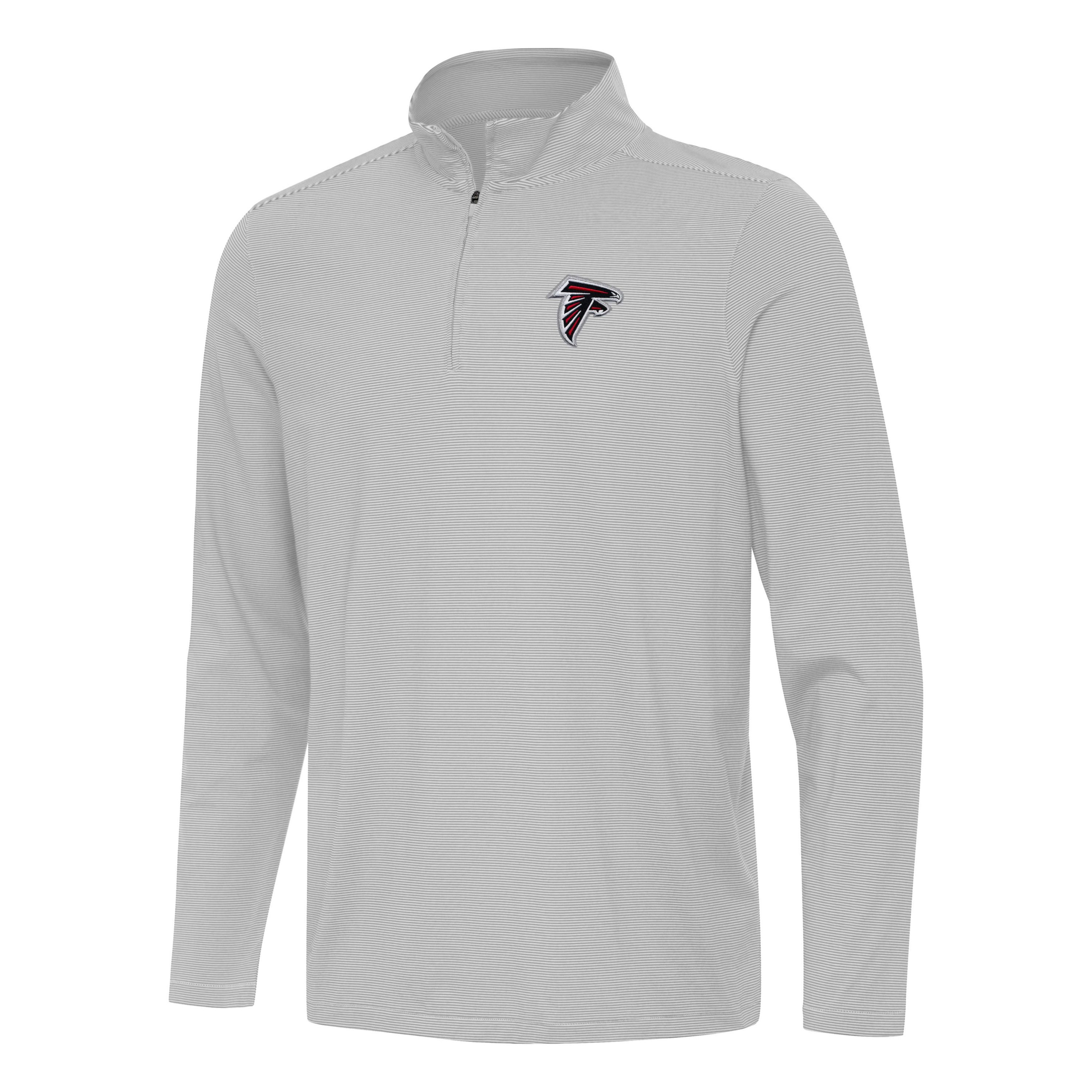Antigua NFL Atlanta Falcons Mens Twine 1/4 Zip Pullover