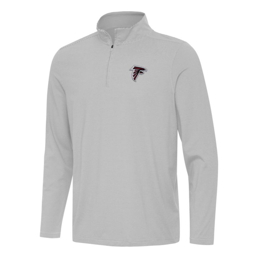 Antigua NFL Atlanta Falcons Mens Twine 1/4 Zip Pullover