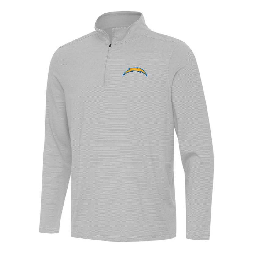 Antigua NFL Los Angeles Chargers Mens Twine 1/4 Zip Pullover