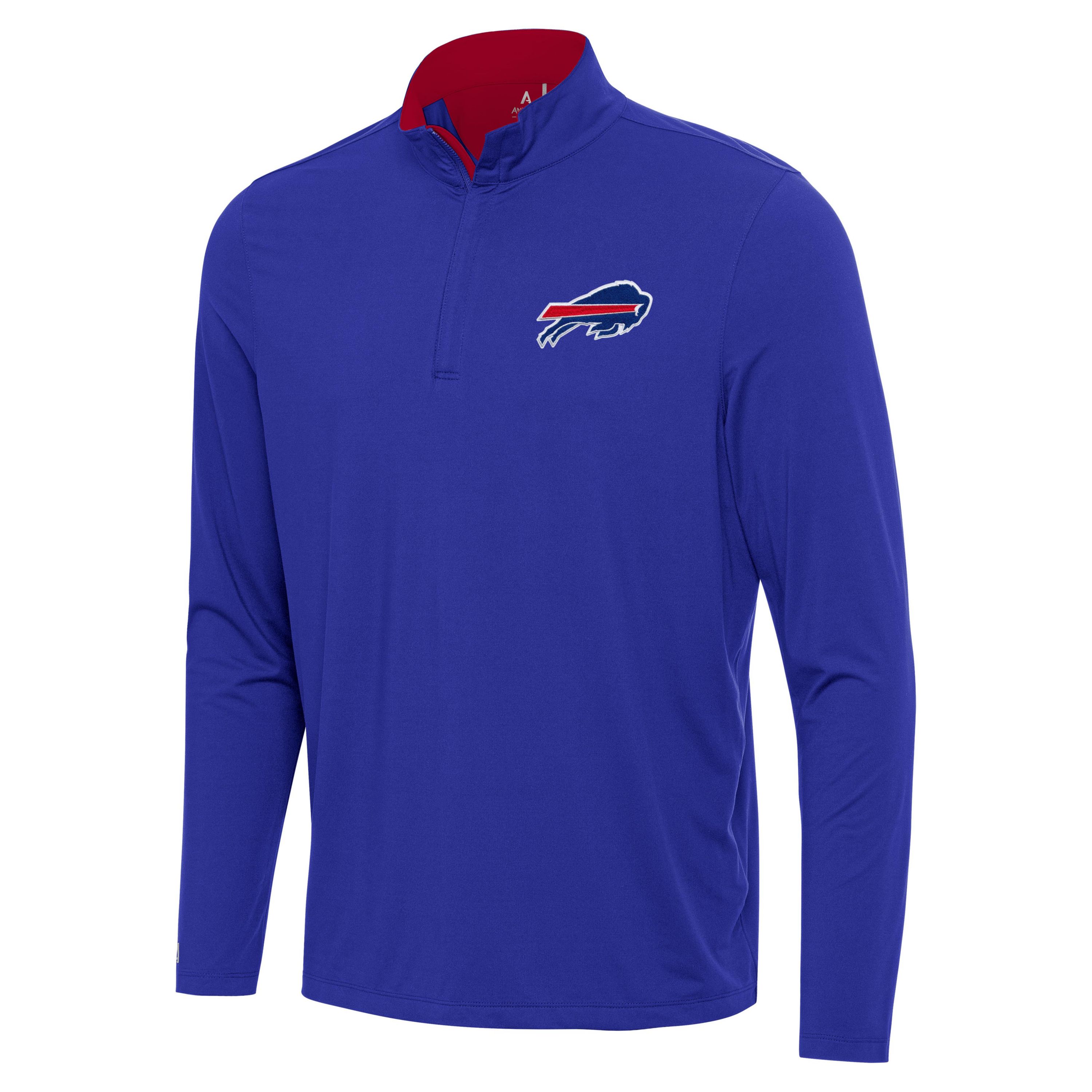 Antigua NFL Buffalo Bills Mens Content 1/4 Zip Pullover