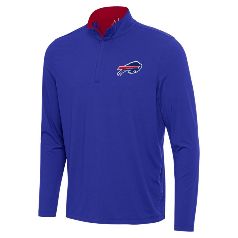 Antigua NFL Buffalo Bills Mens Content 1/4 Zip Pullover