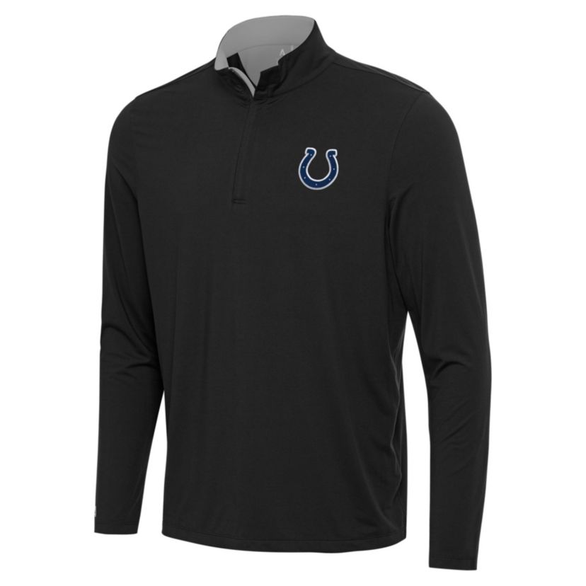 Antigua NFL Indianapolis Colts Mens Content 1/4 Zip Pullover