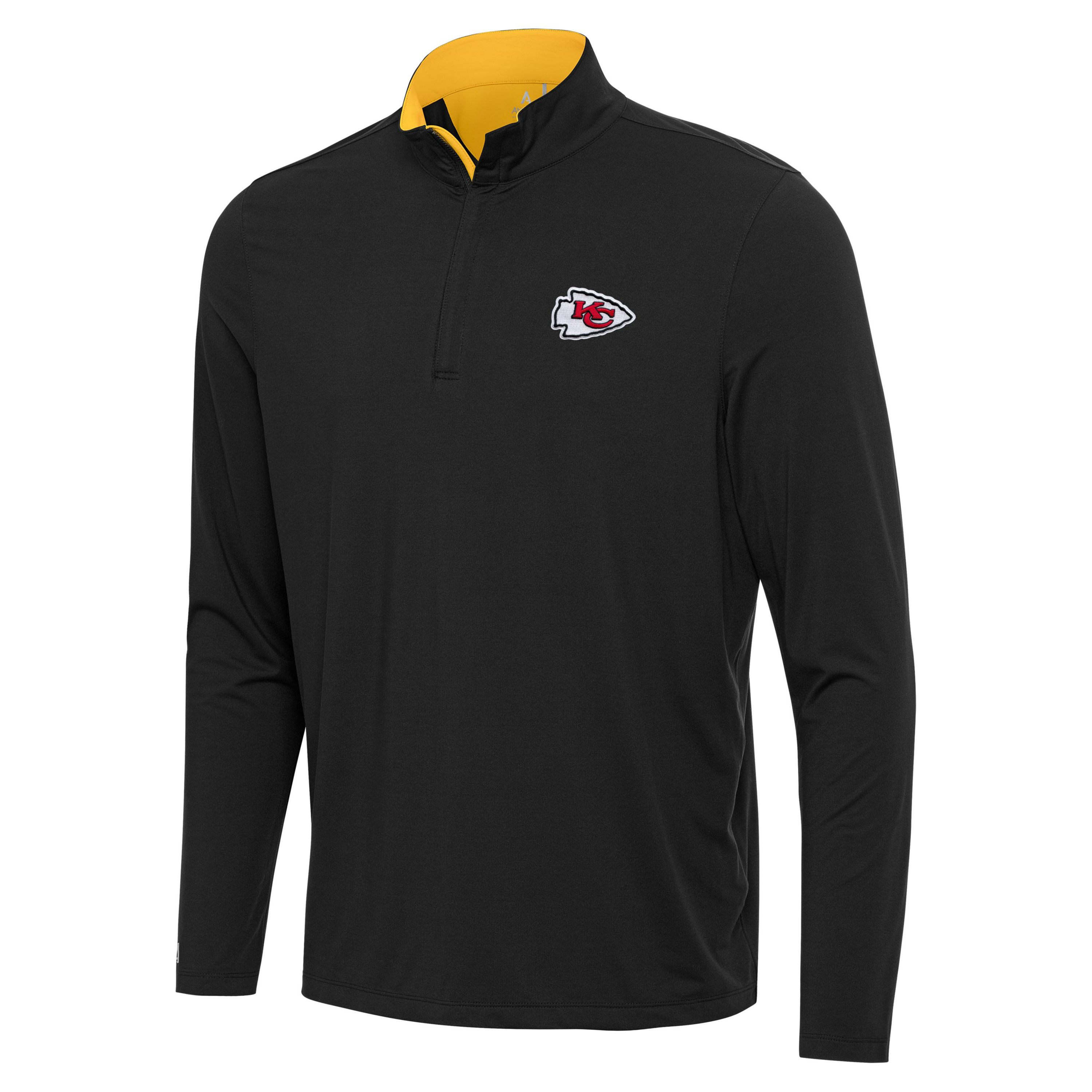 Antigua NFL Kansas City Chiefs Mens Content 1/4 Zip Pullover