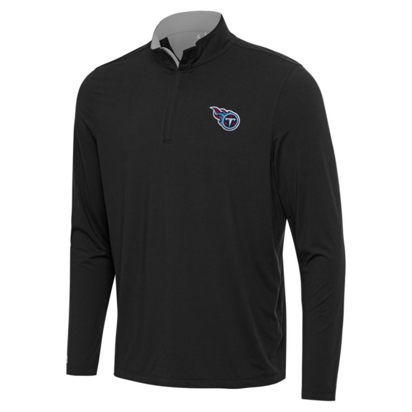 Antigua NFL Tennessee Titans Mens Content 1/4 Zip Pullover
