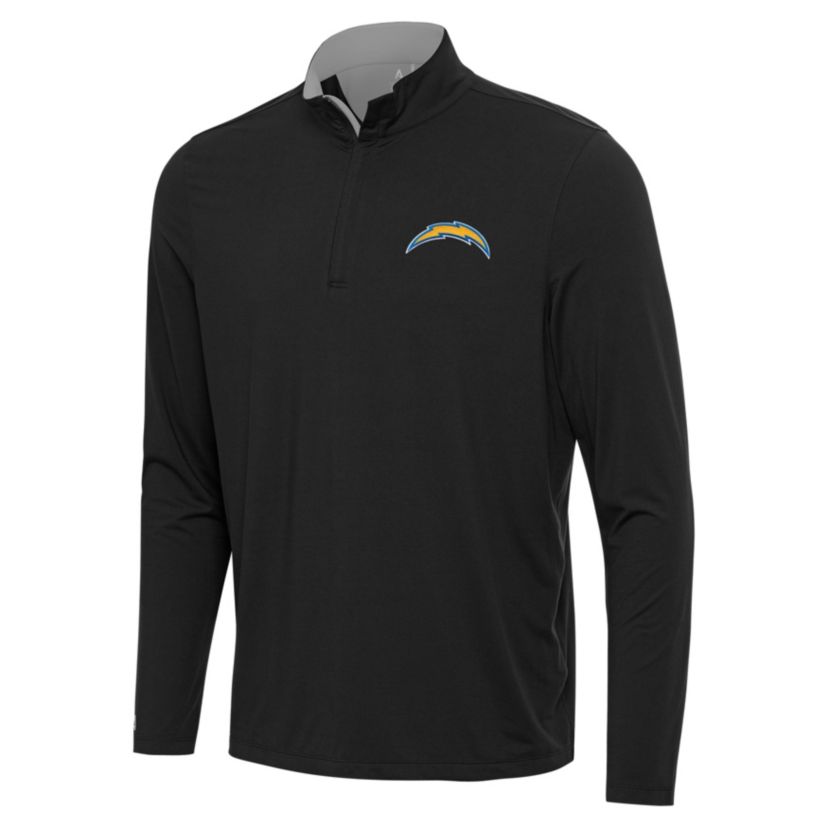 Antigua NFL Los Angeles Chargers Mens Content 1/4 Zip Pullover