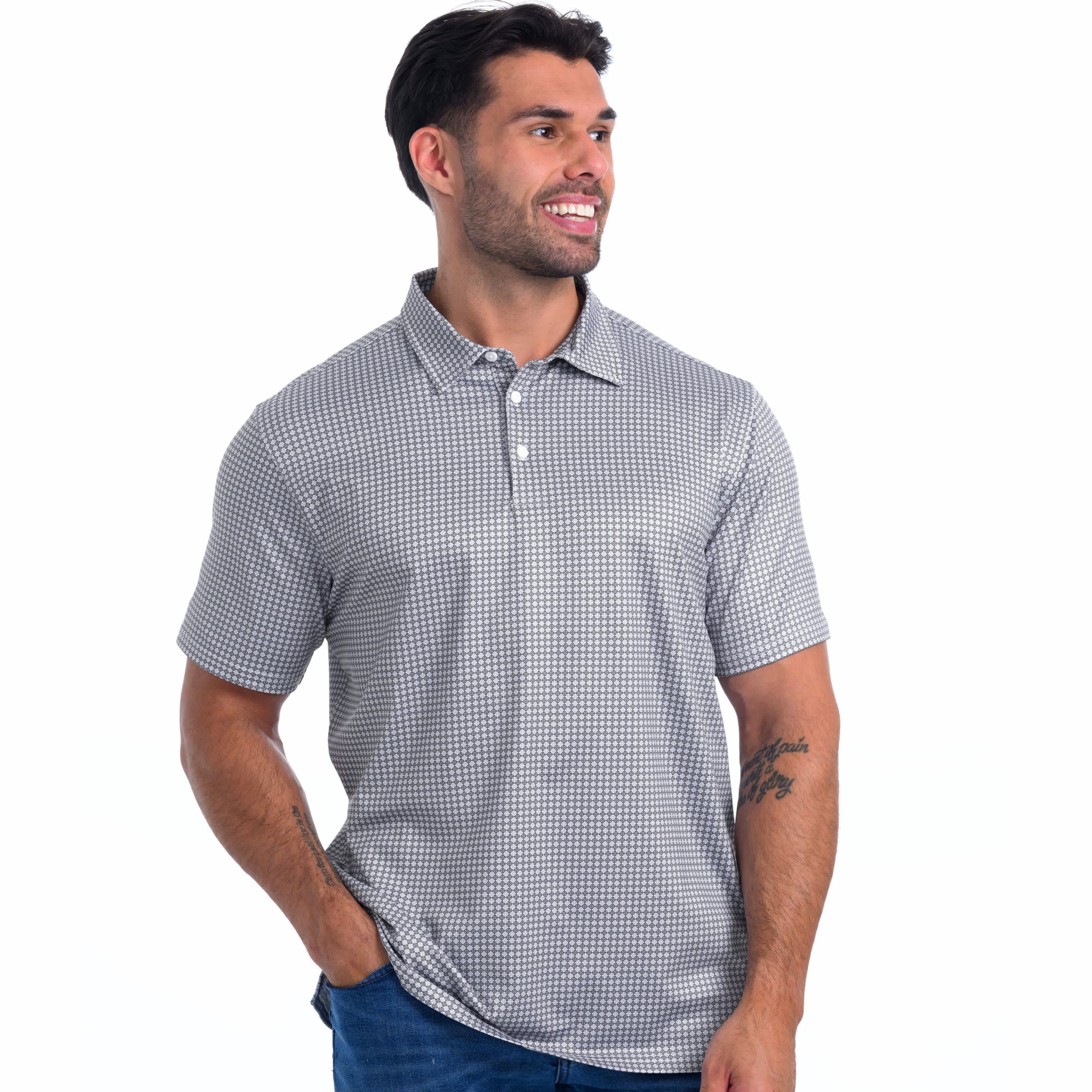 Antigua BLANK Mens Breeze Polo