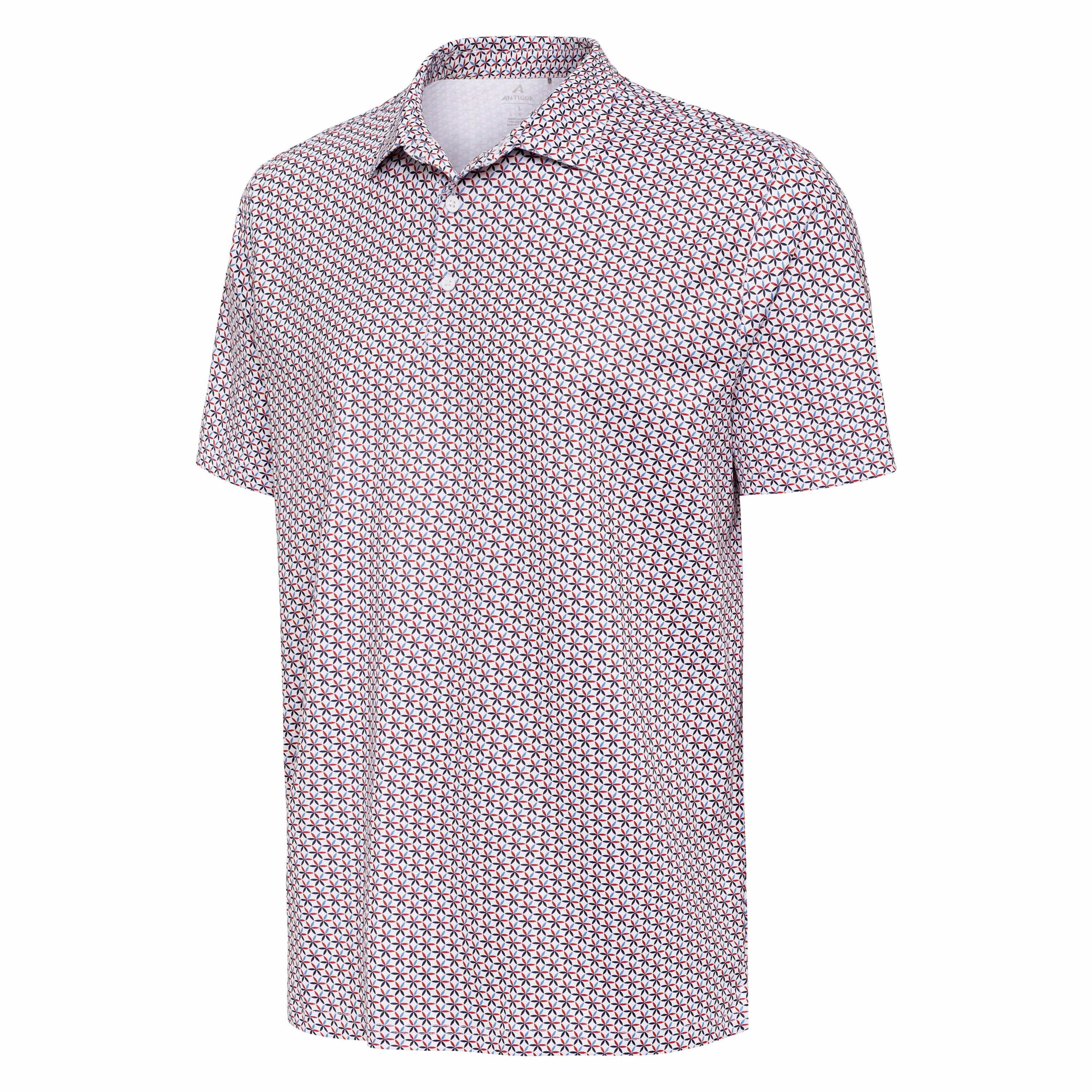 Antigua BLANK Mens Star Polo