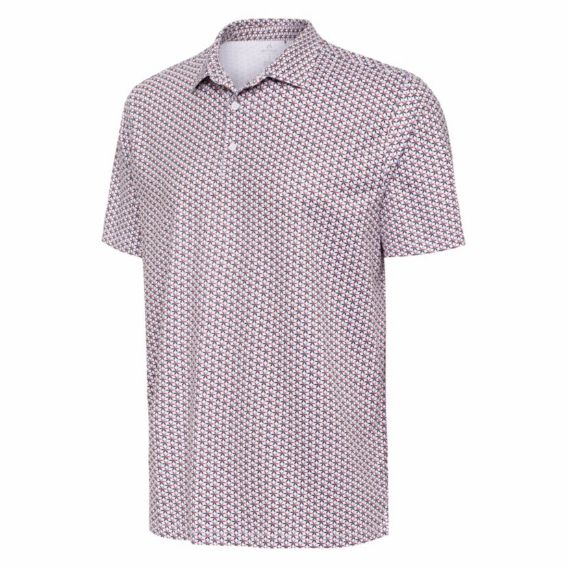 Antigua BLANK Mens Star Polo