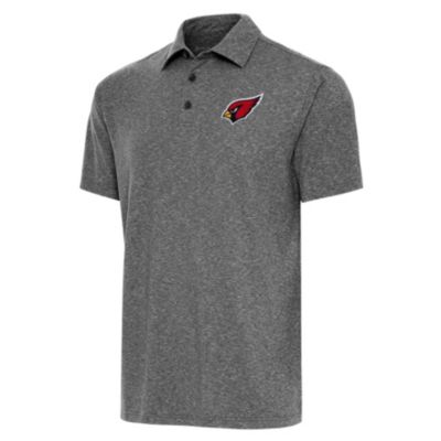 Antigua NFL Arizona Cardinals Men's Par 3 Polo Tall, Black, 2XL Tall