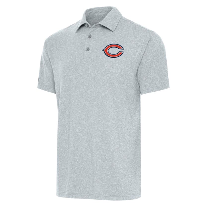 Antigua NFL Chicago Bears Mens Par 3 Polo Tall