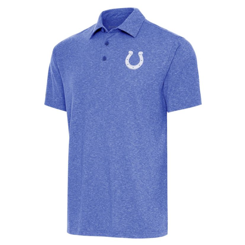 Antigua NFL Indianapolis Colts Mens Par 3 Polo Tall
