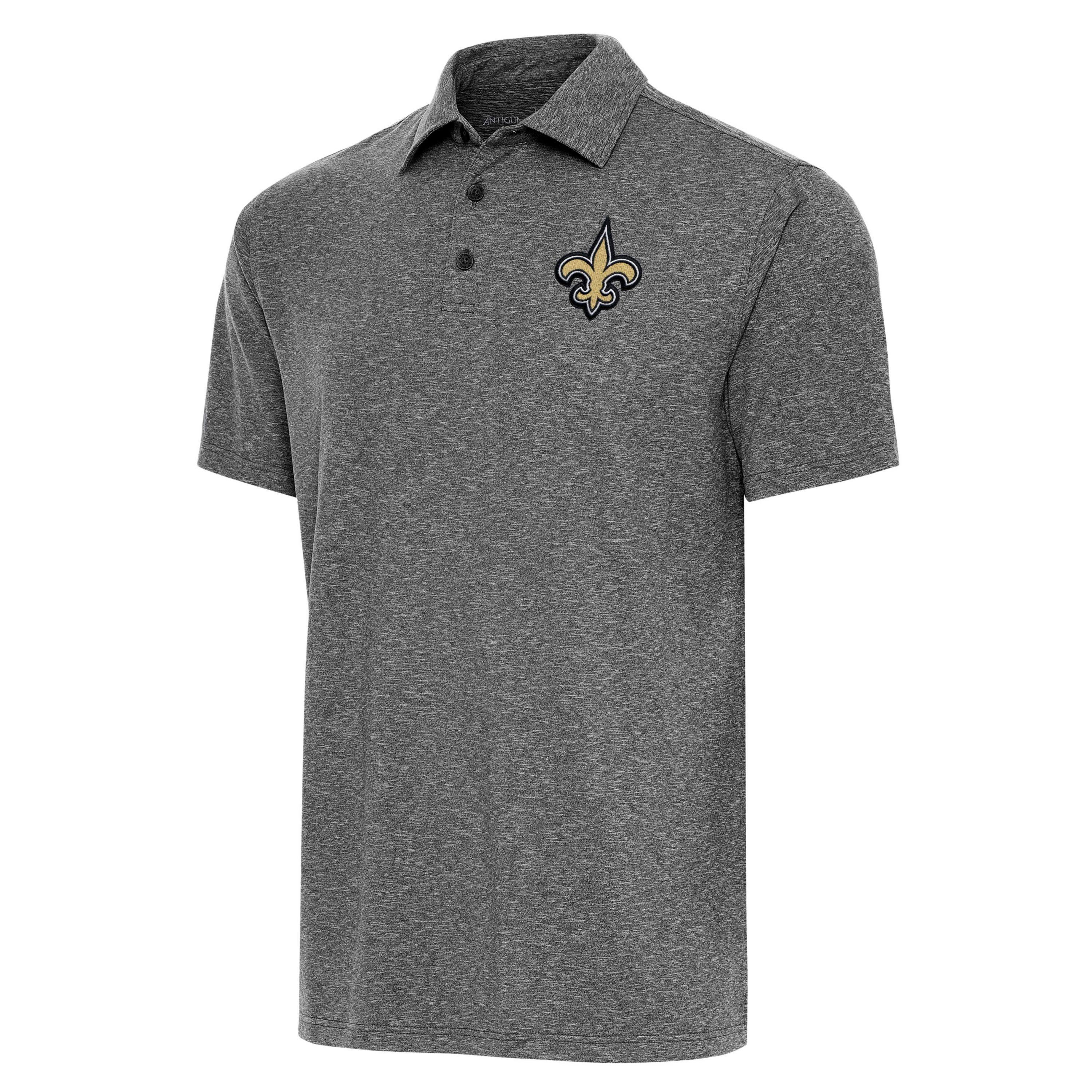 Antigua NFL New Orleans Saints Mens Par 3 Polo Tall