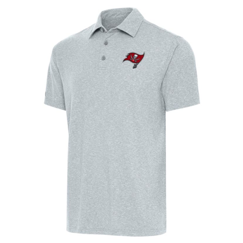 Antigua NFL Tampa Bay Buccaneers Mens Par 3 Polo Tall