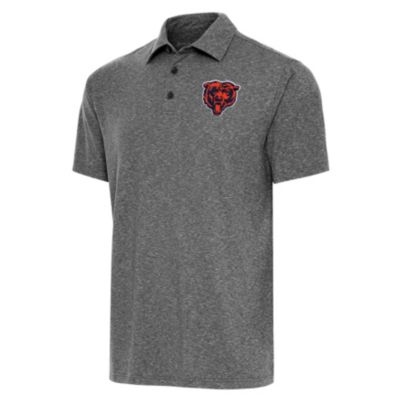 Antigua NFL Chicago Bears Men's Par 3 Polo Tall, Black, 4XL Tall