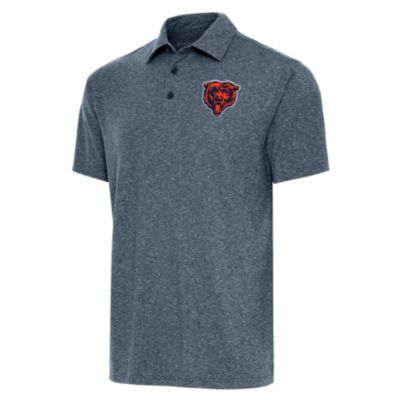 Antigua NFL Chicago Bears Men's Par 3 Polo Tall, Navy Blue, XL Tall
