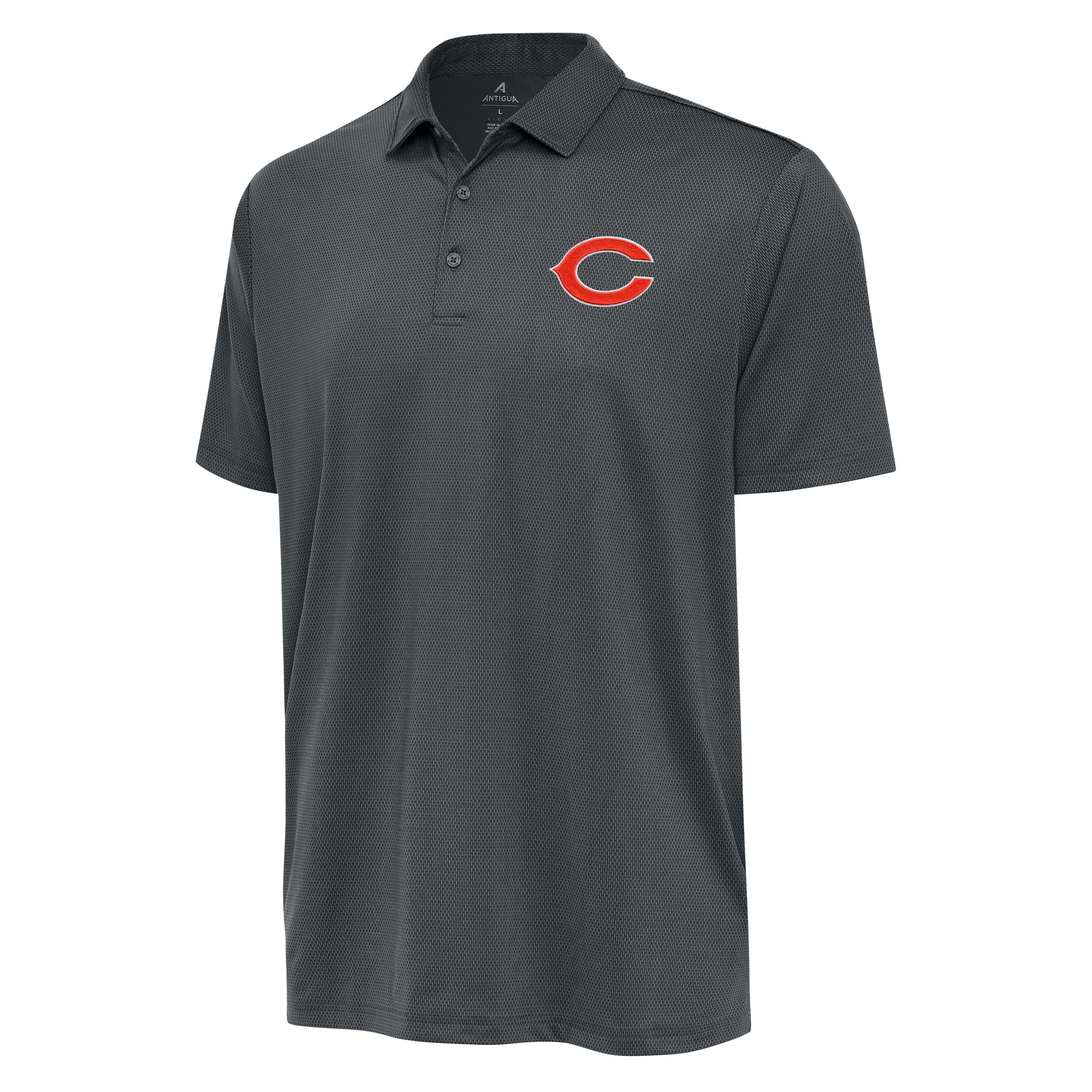 Antigua NFL Chicago Bears Mens Ellipse Polo Tall