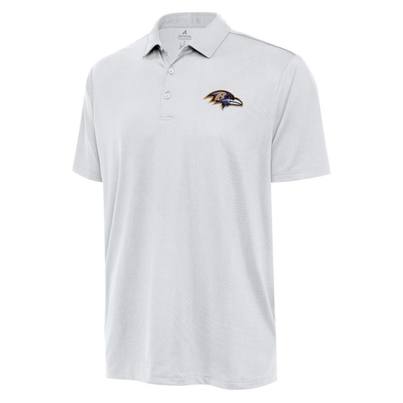 Antigua NFL Baltimore Ravens Mens Ellipse Polo Tall