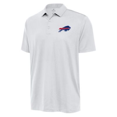 Antigua NFL Buffalo Bills Men's Ellipse Polo Tall, White, 3XL Tall