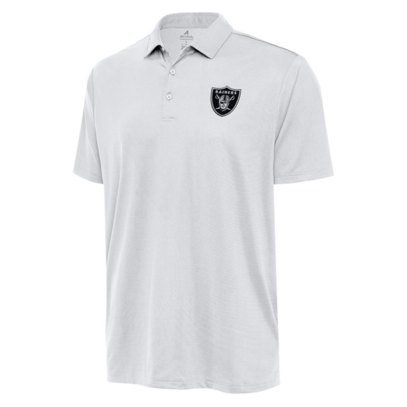 Antigua NFL Las Vegas Raiders  Mens Ellipse Polo Tall