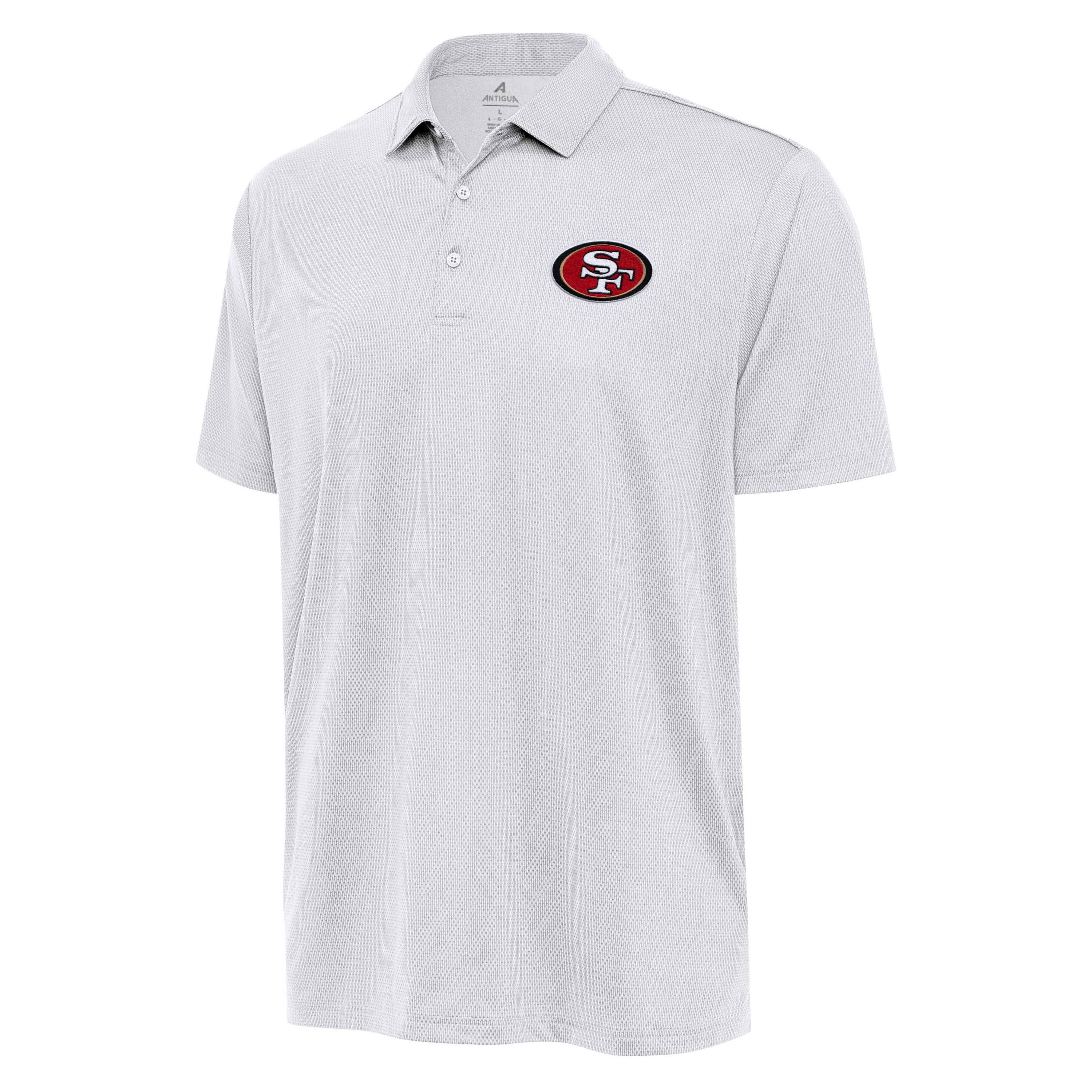 Antigua NFL San Francisco 49ers Mens Ellipse Polo Tall