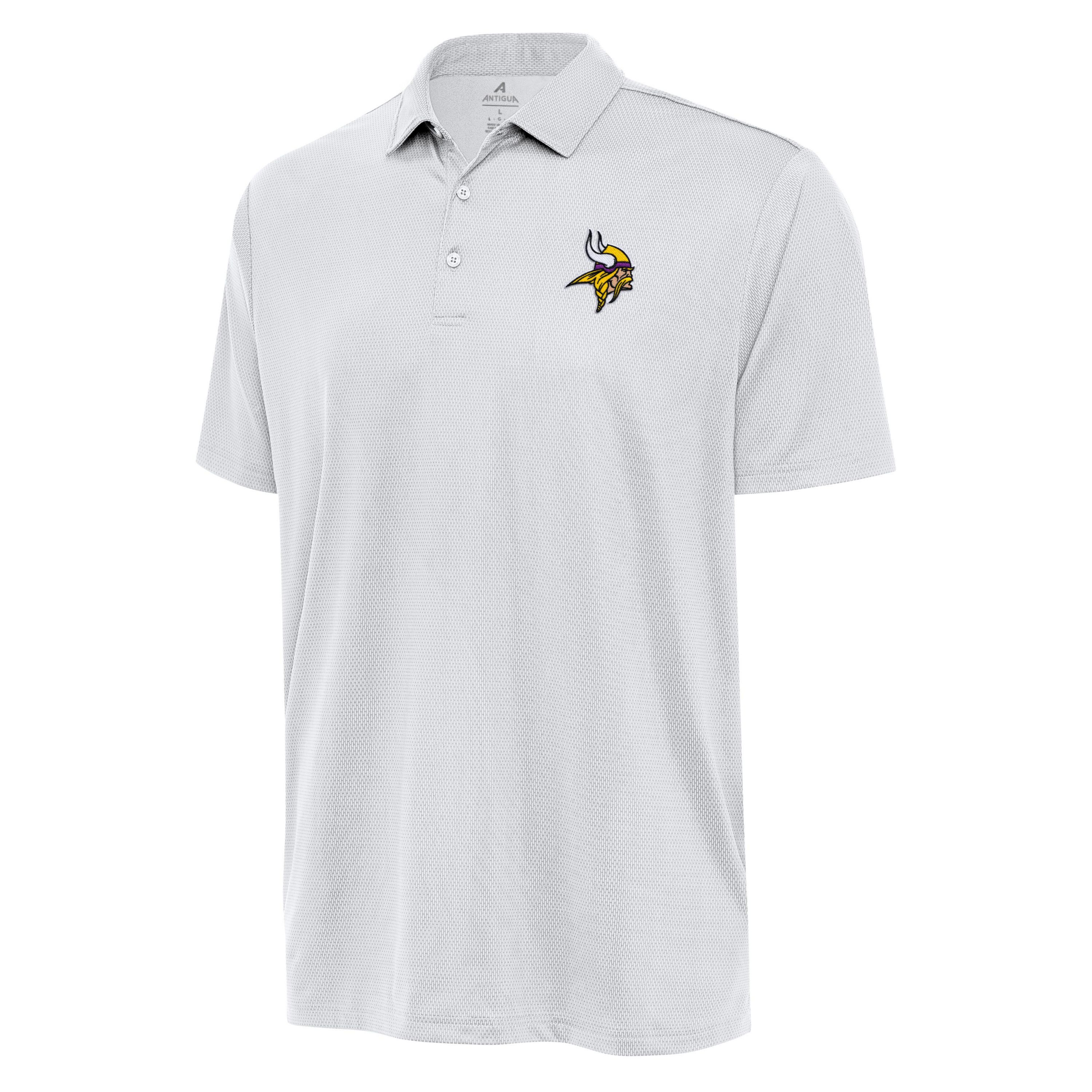 Antigua NFL Minnesota Vikings Mens Ellipse Polo Tall