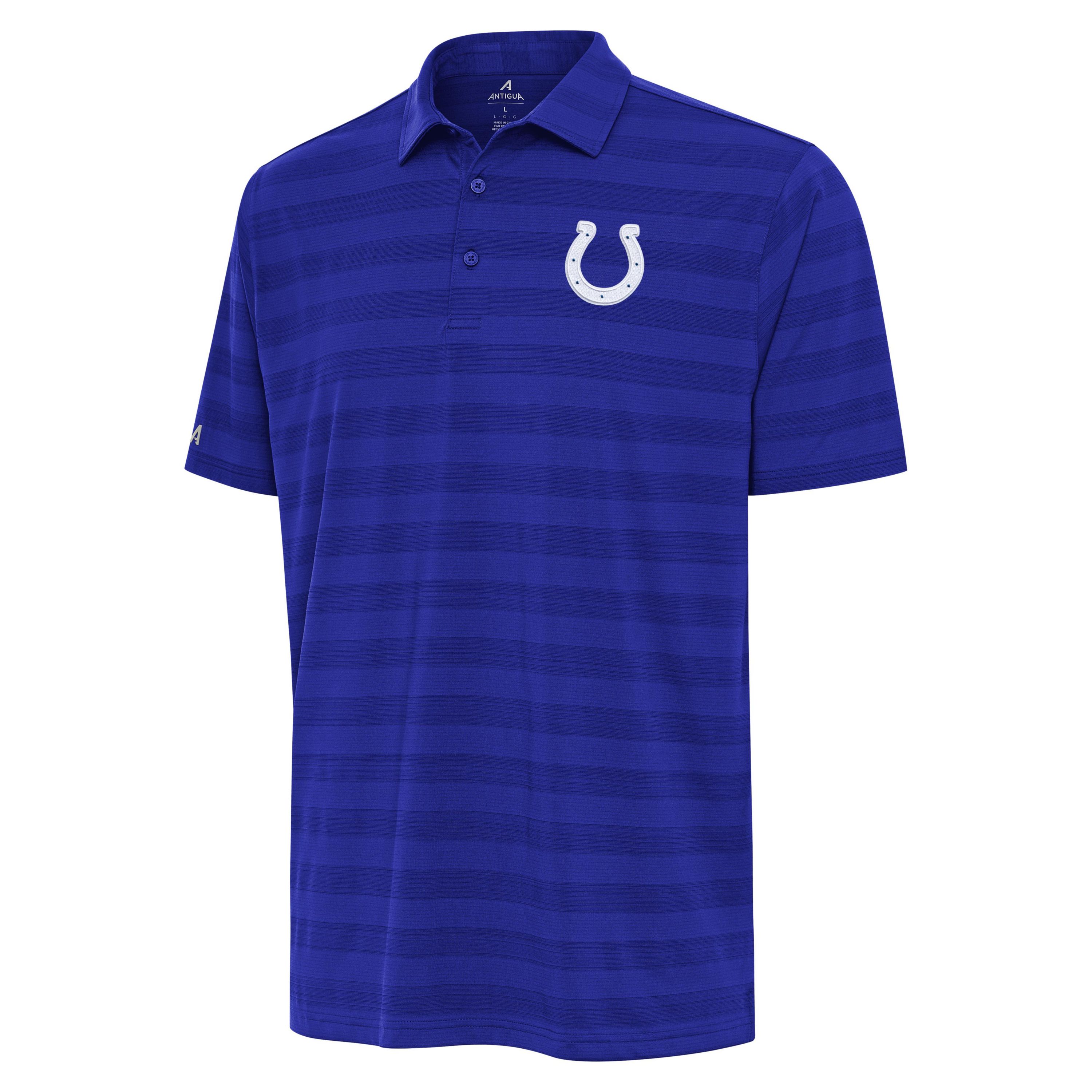Antigua NFL Indianapolis Colts Mens Tunnel Polo Tall