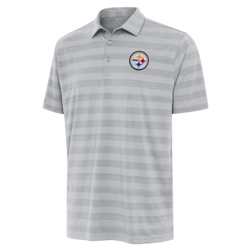 Antigua NFL Pittsburgh Steelers Mens Tunnel Polo Tall