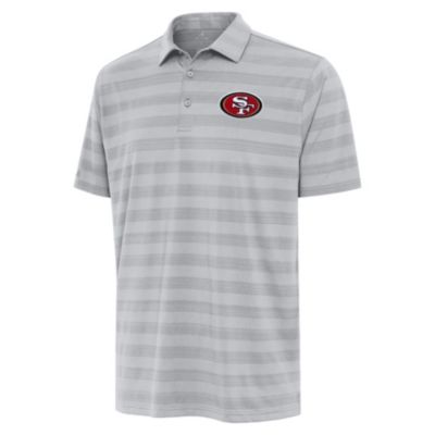 Antigua NFL San Francisco 49ers Men's Tunnel Polo Tall