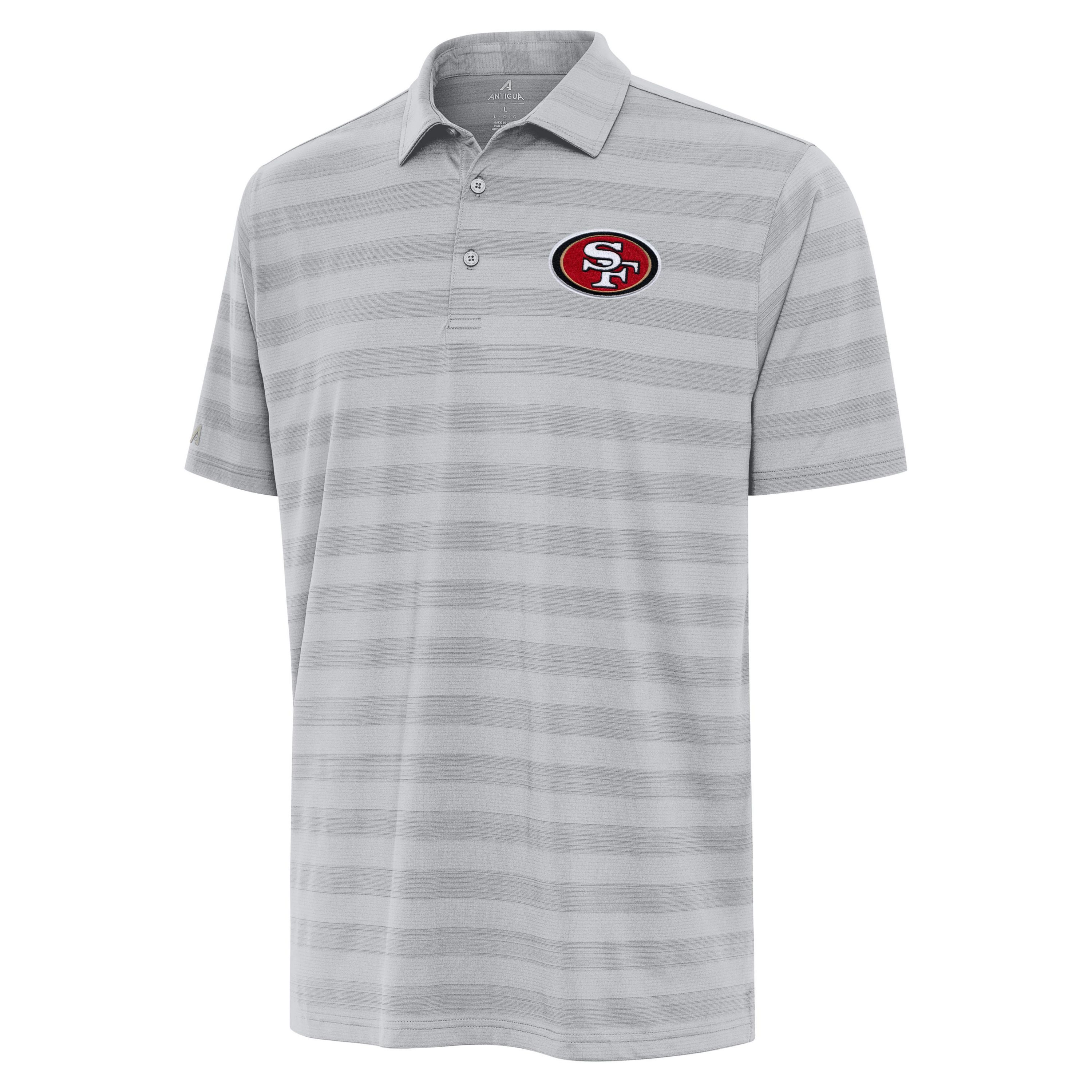 Antigua NFL San Francisco 49ers Mens Tunnel Polo Tall