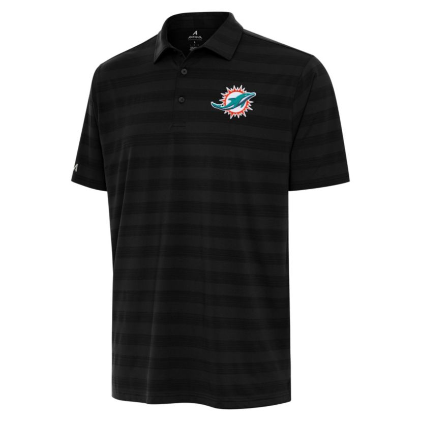 Antigua NFL Miami Dolphins Mens Tunnel Polo Tall