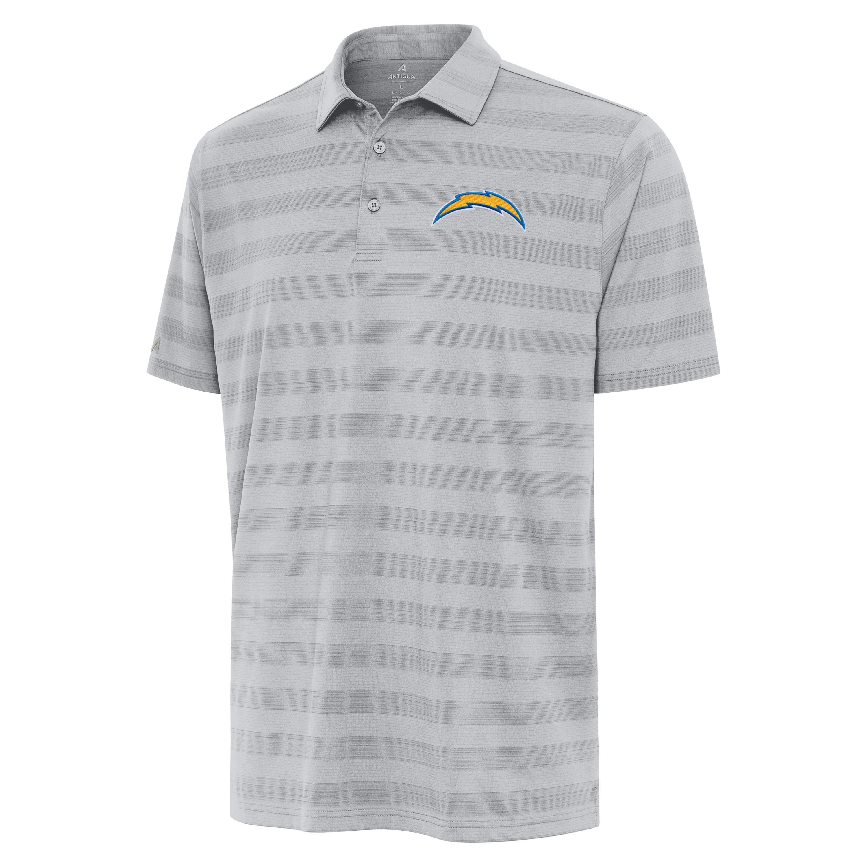 Antigua NFL Los Angeles Chargers Mens Tunnel Polo Tall