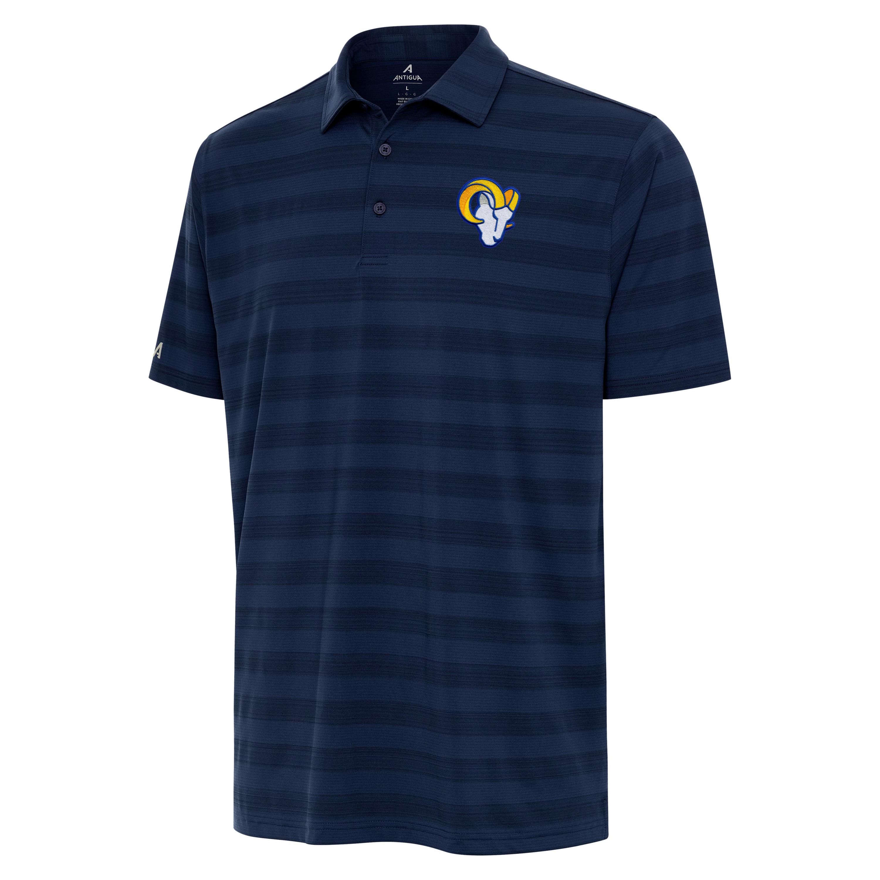 Antigua NFL Los Angeles Rams Mens Tunnel Polo Tall