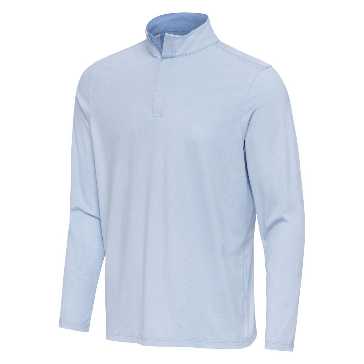 Antigua BLANK Mens Blocked Zip Pullover