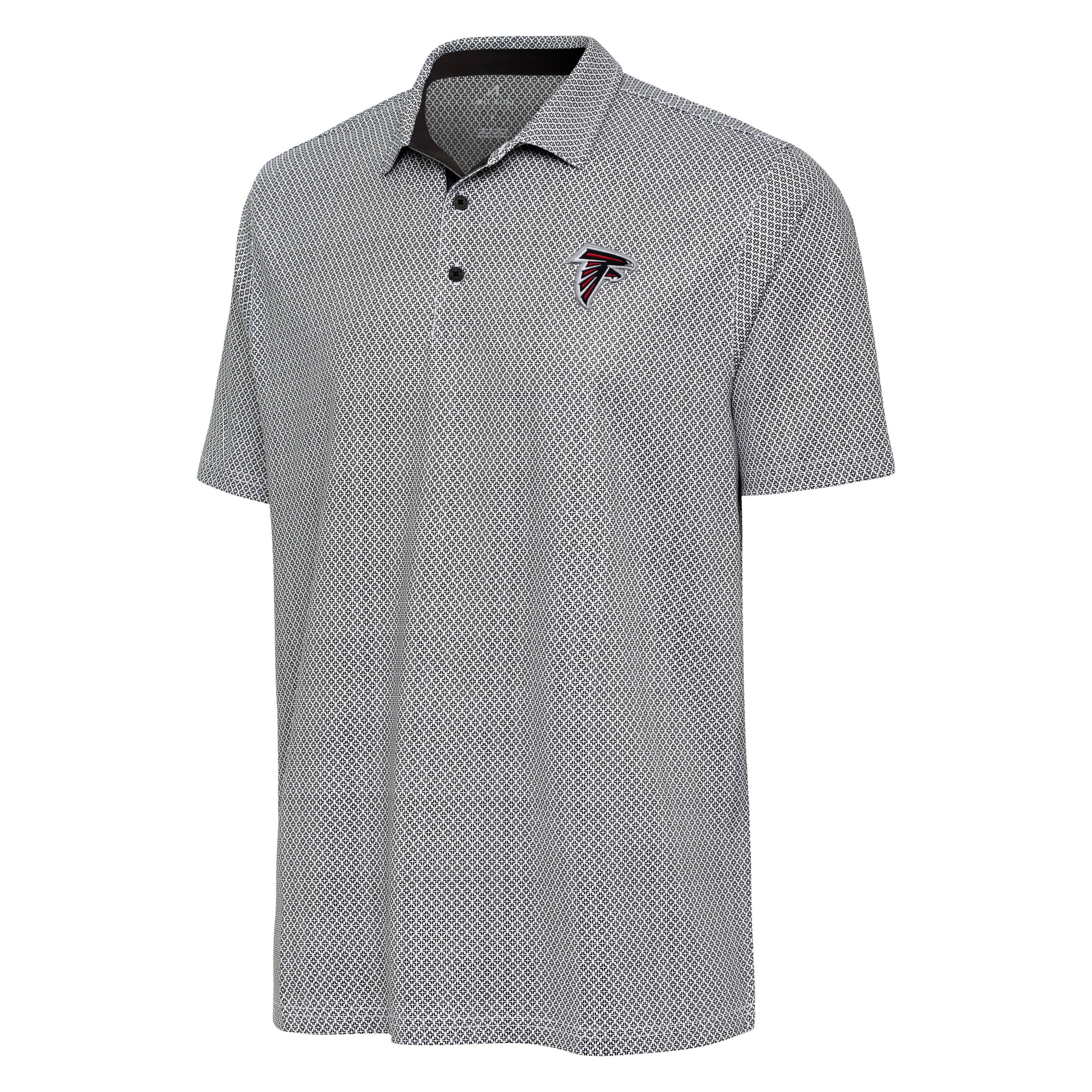 Antigua NFL Atlanta Falcons Mens Intersect Polo
