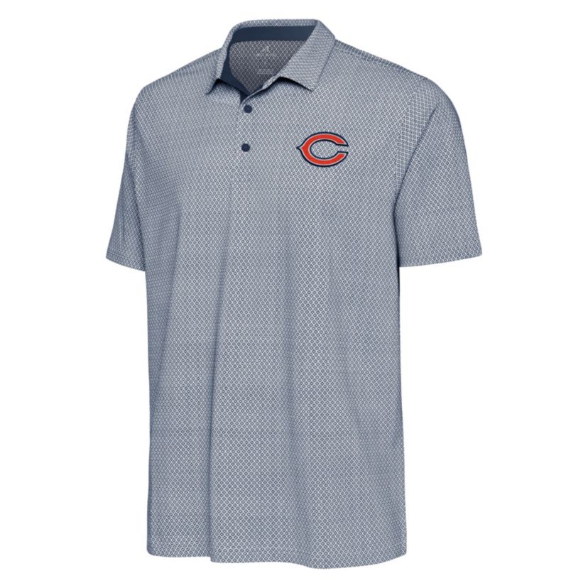 Antigua NFL Chicago Bears C Mens Intersect Polo