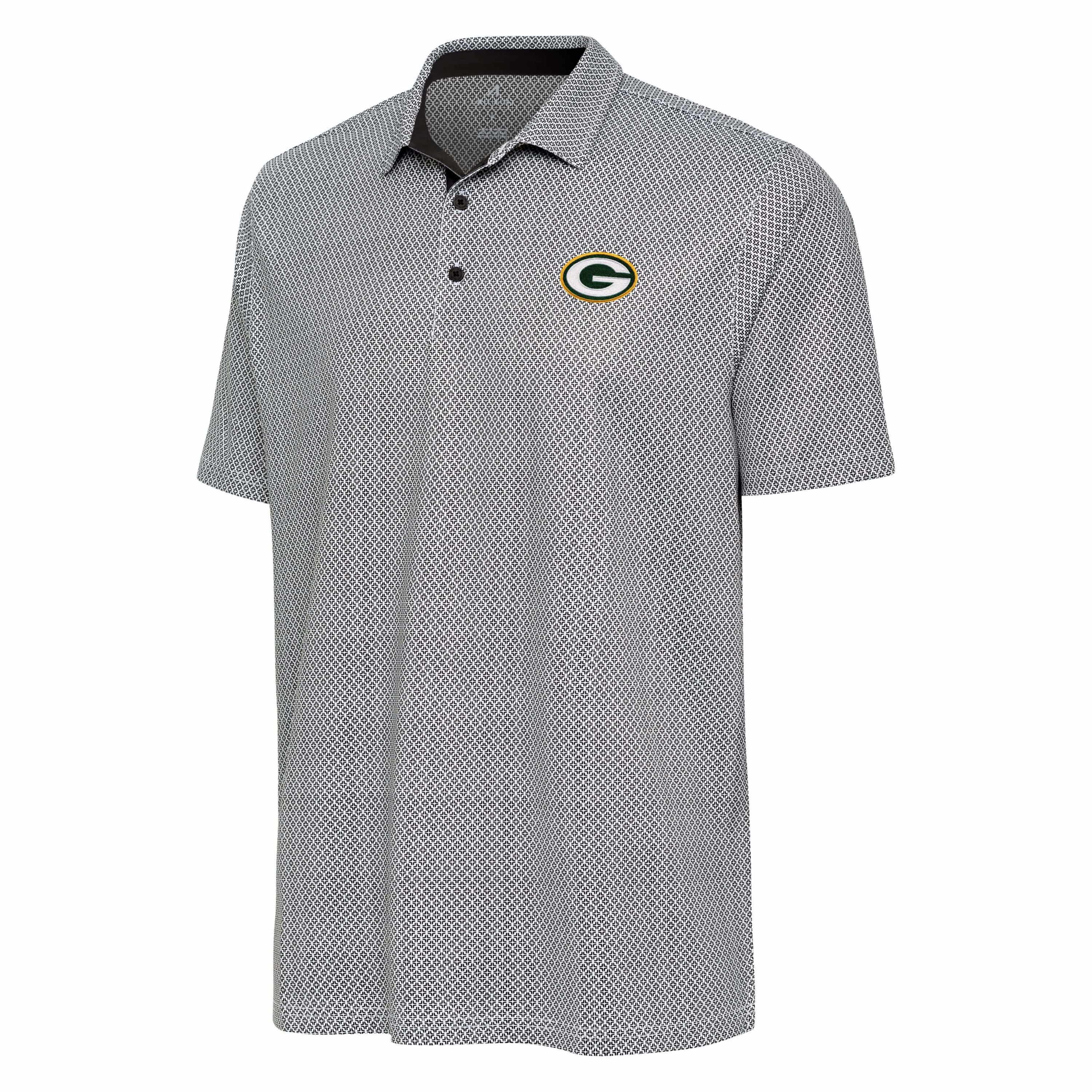 Antigua NFL Green Bay Packers Mens Intersect Polo