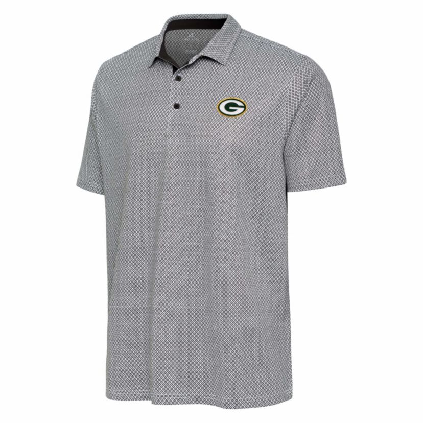 Antigua NFL Green Bay Packers Mens Intersect Polo