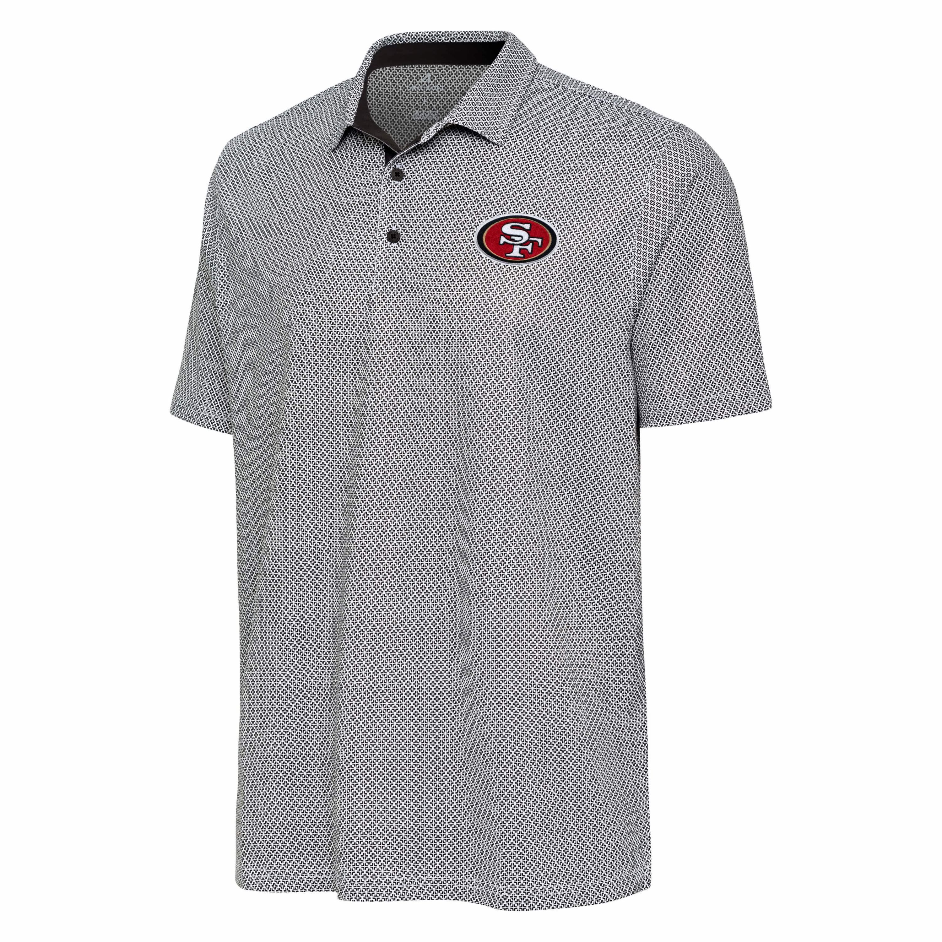 Antigua NFL San Francisco 49ers Mens Intersect Polo