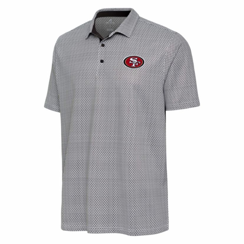 Antigua NFL San Francisco 49ers Mens Intersect Polo