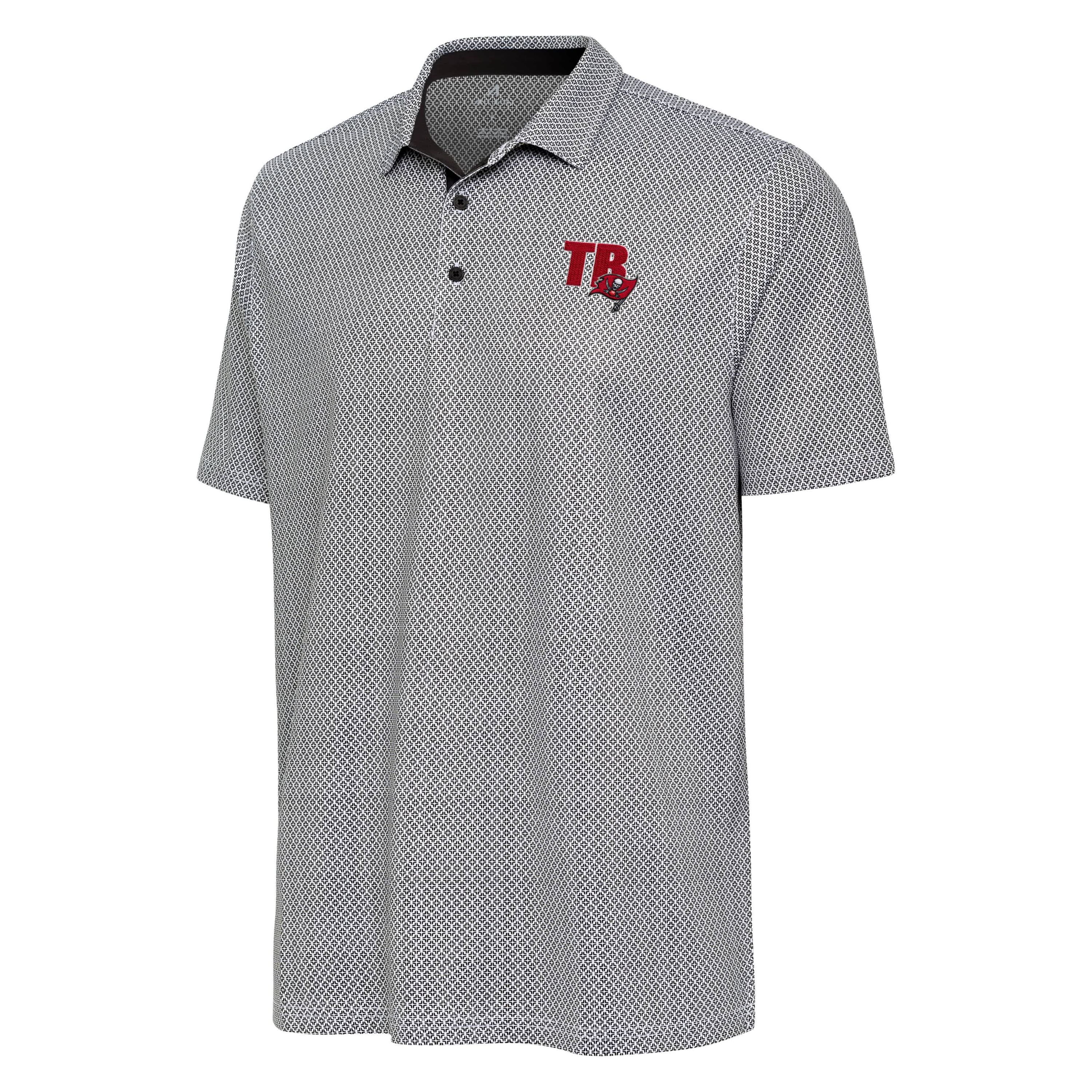 Antigua NFL Tampa Bay Buccaneers Mens Intersect Polo