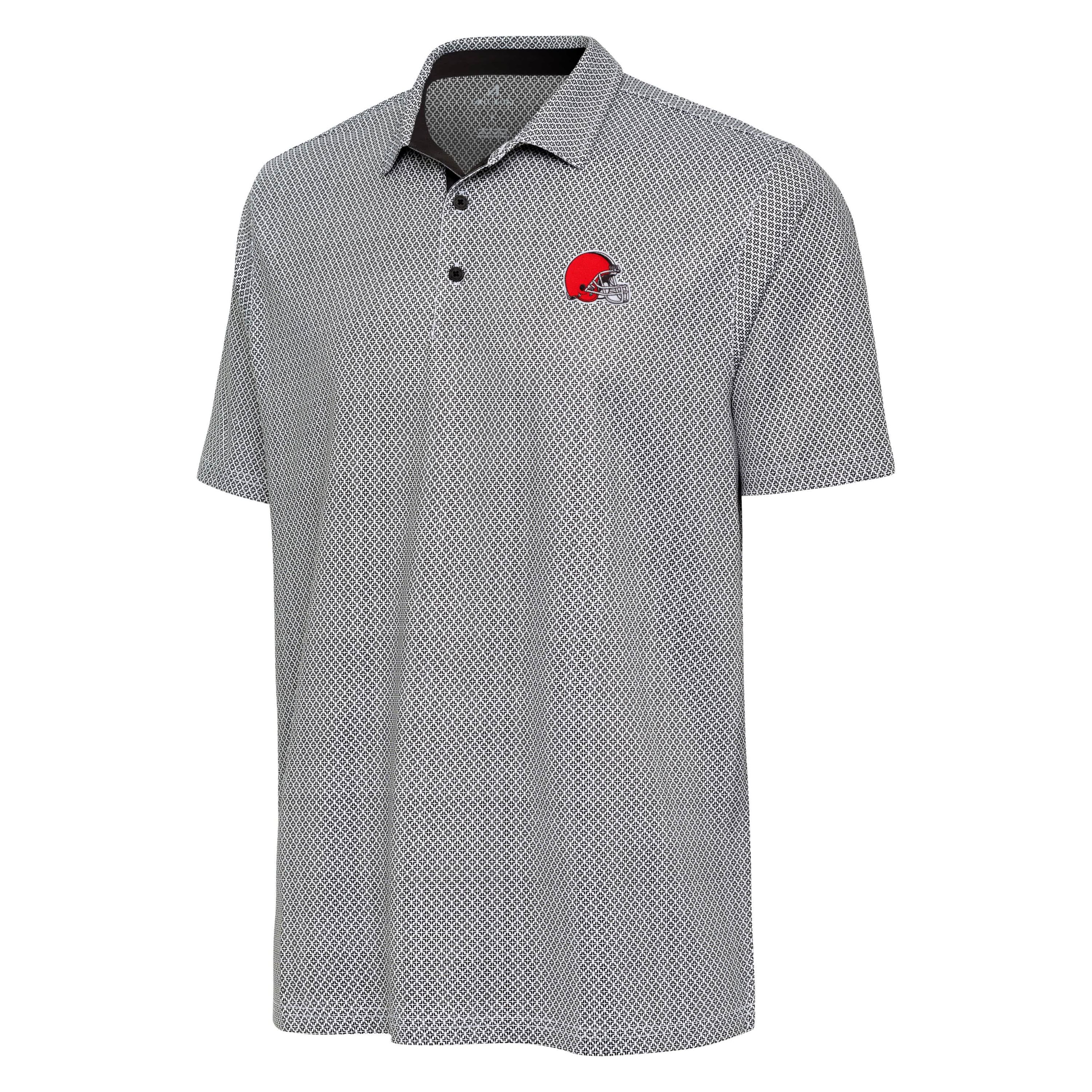 Antigua NFL Cleveland Browns Mens Intersect Polo