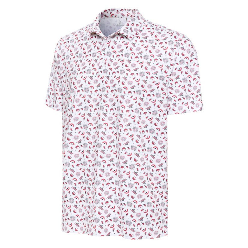 Antigua BLANK Mens Indpendance Polo