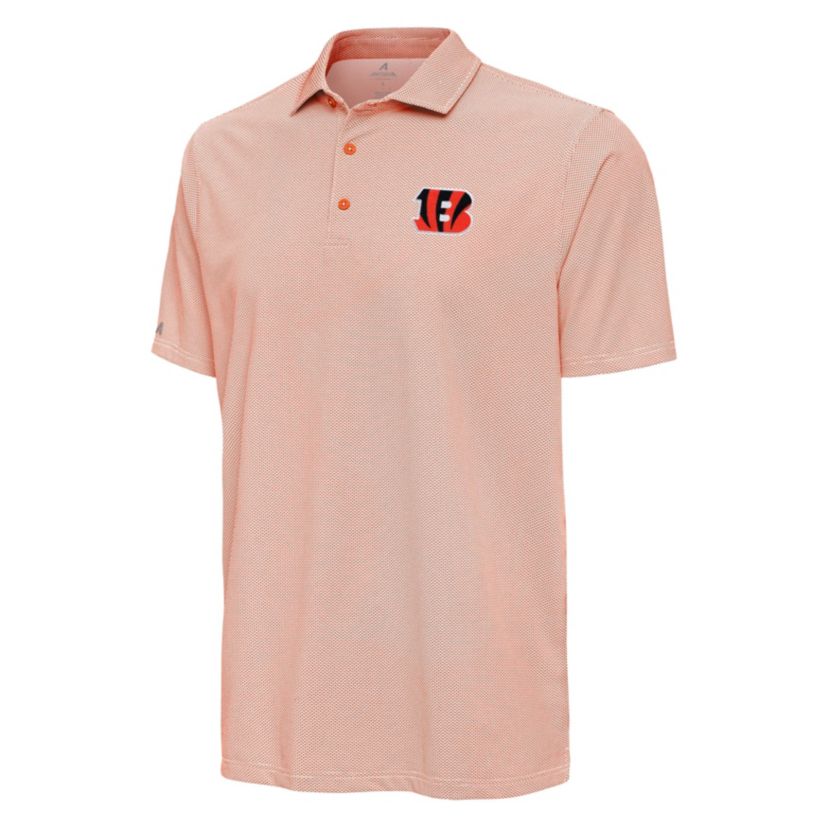 Antigua NFL Cincinnati Bengals Mens Pave Polo