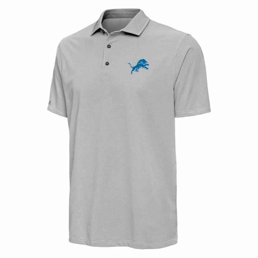 Antigua NFL Detroit Lions Mens Pave Polo