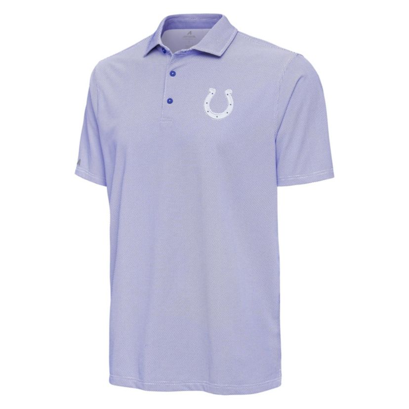 Antigua NFL Indianapolis Colts Mens Pave Polo