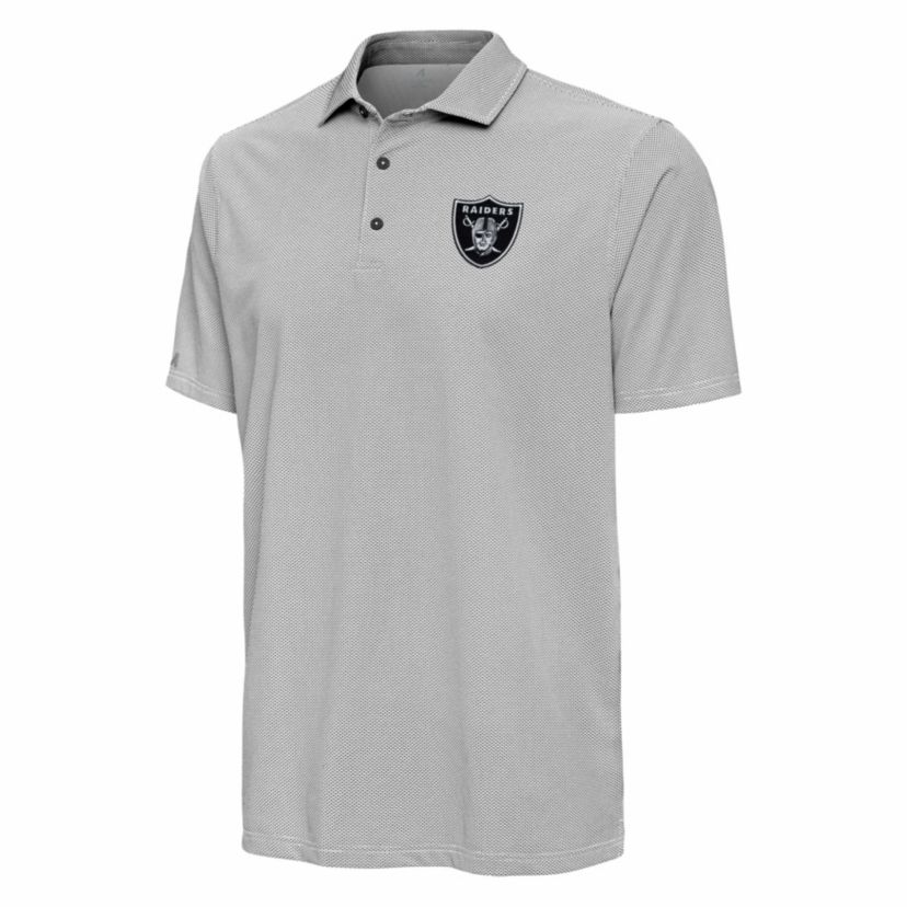 Antigua NFL Las Vegas Raiders  Mens Pave Polo