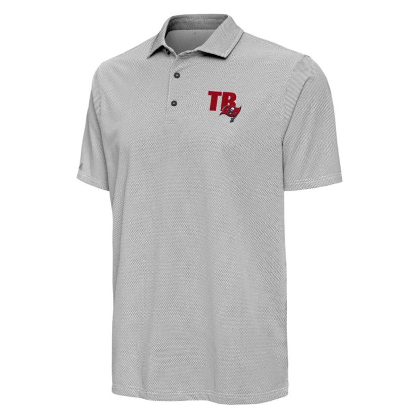 Antigua NFL Tampa Bay Buccaneers Mens Pave Polo