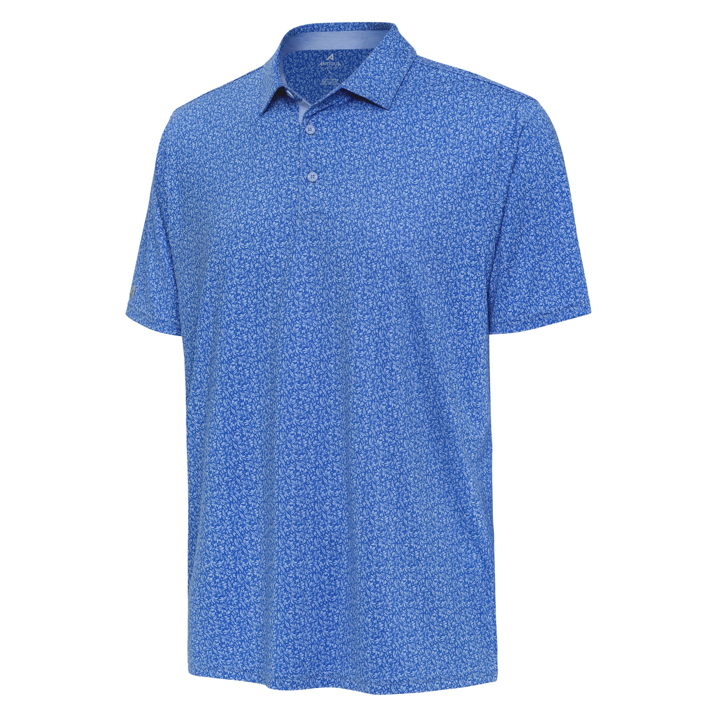 Antigua BLANK Mens Blooming Polo